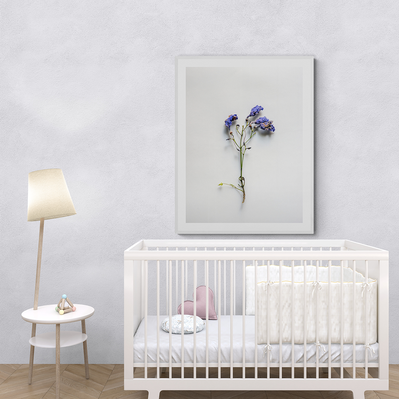 Ramo con flores violeta