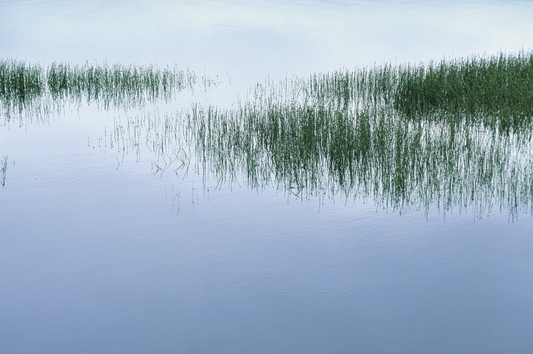 Ancud, abstracción en un lago