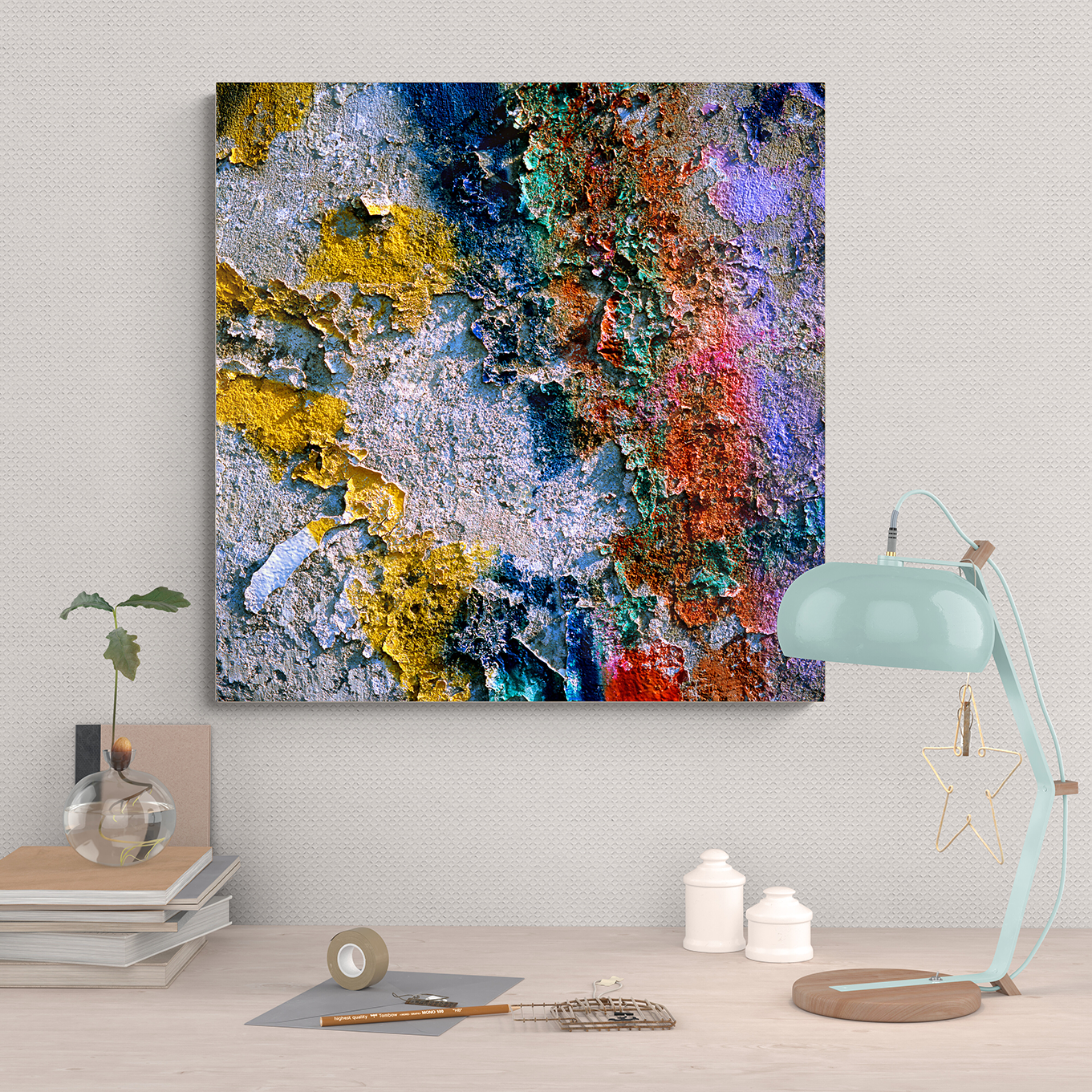 Colors and textures