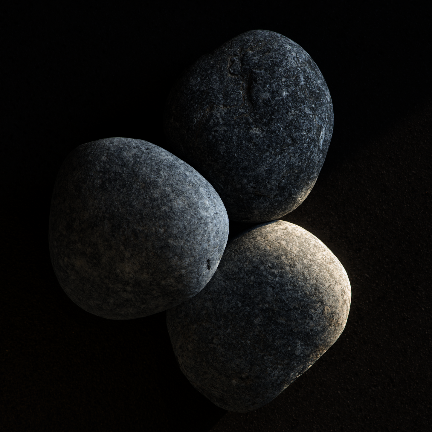 Composition of three rocks