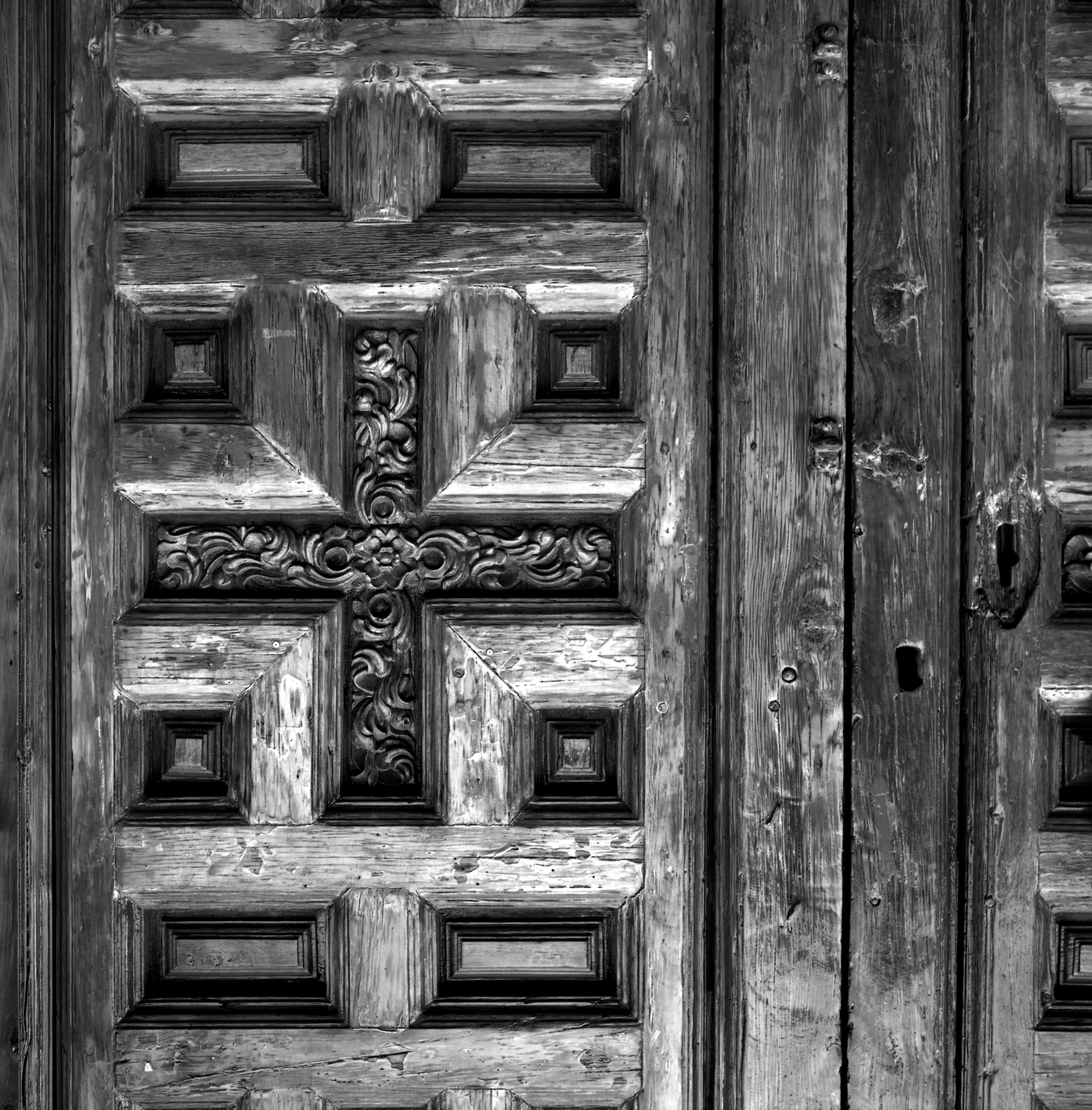 Door of the San Antonio Panzacola Church