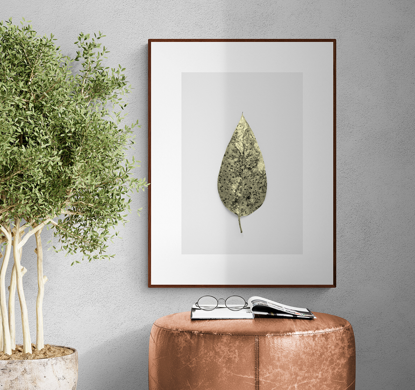 Lanceolate leaf