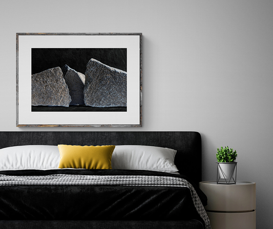 Abstraction of three slabs