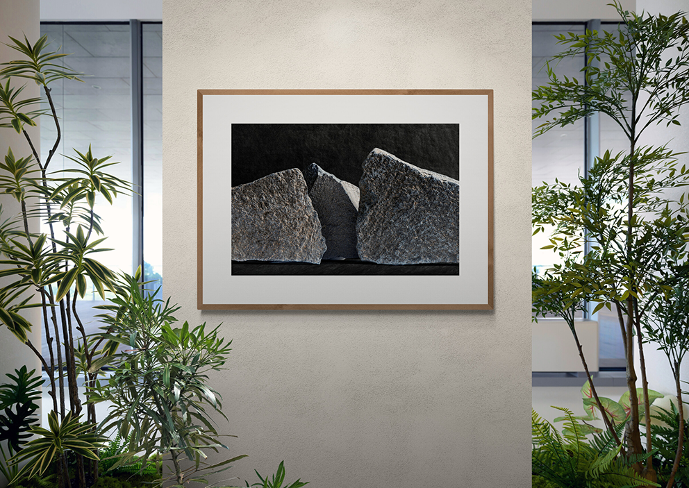 Abstraction of three slabs