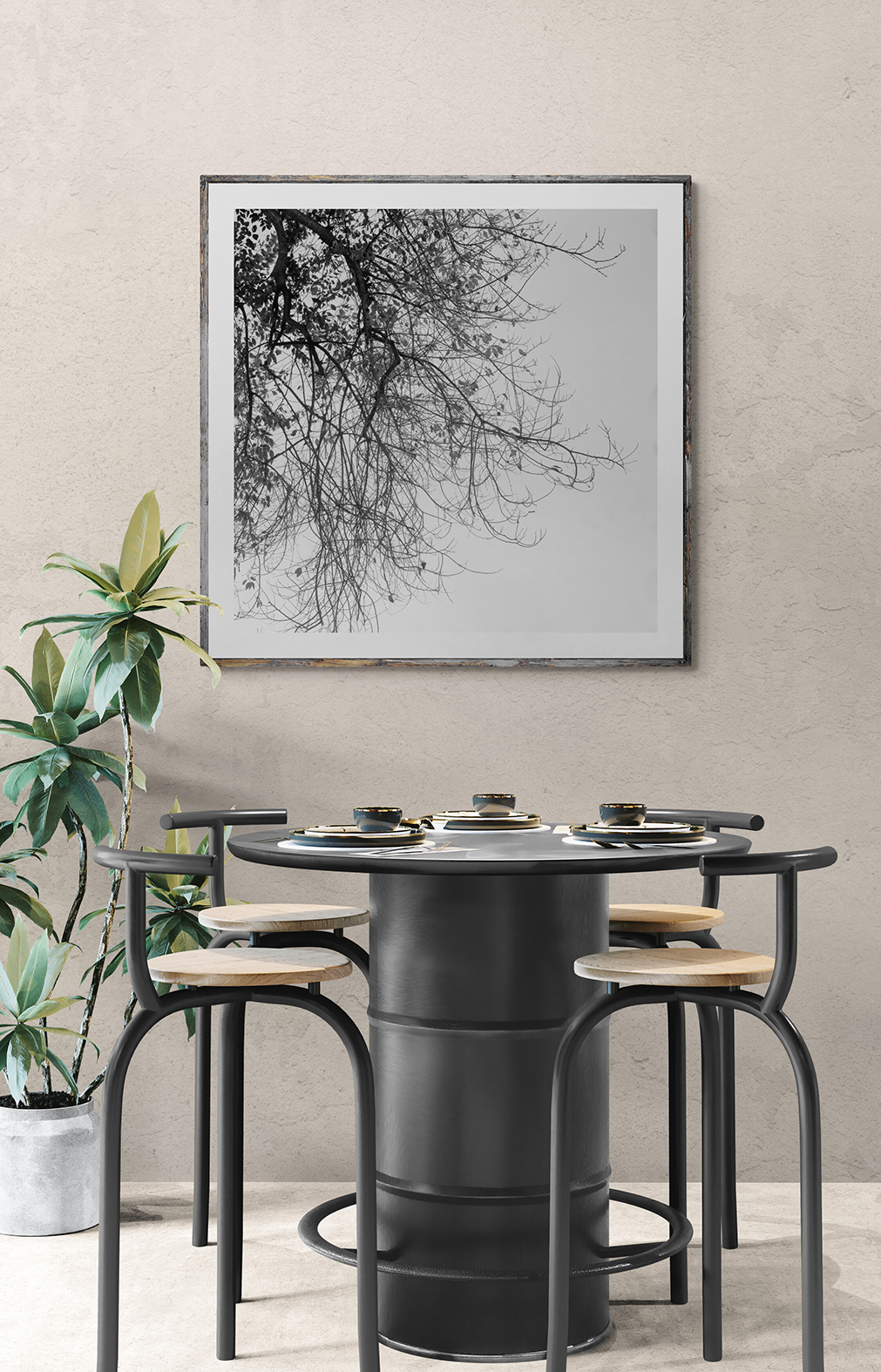 Árbol en invierno