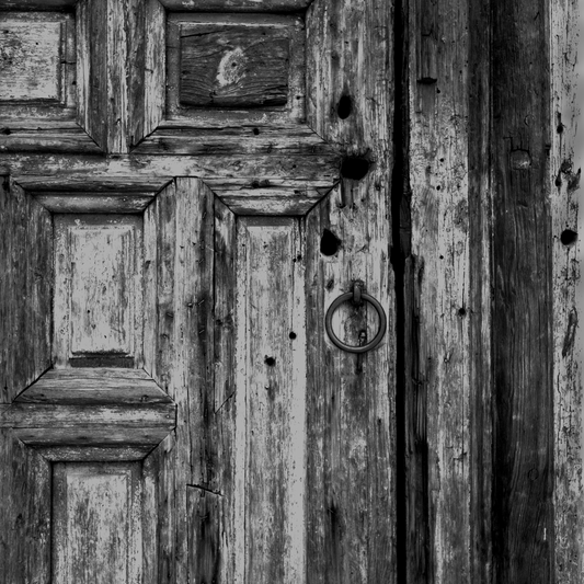 Detail of the cathedral door in Cuernavaca.