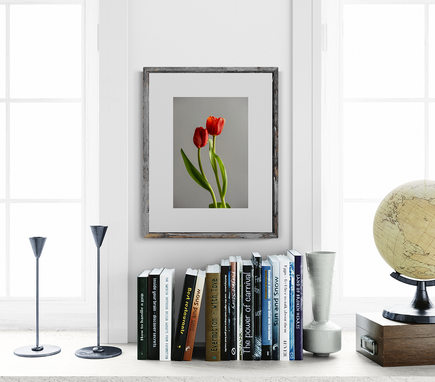 Two tulips