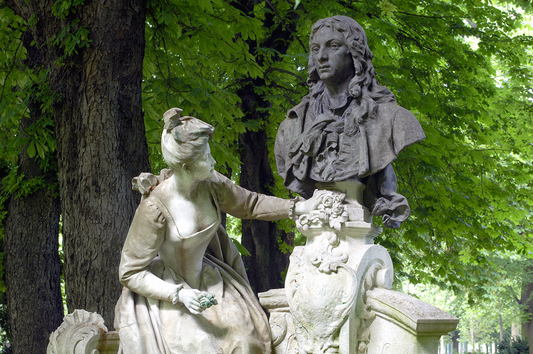 The Remembrance in the Luxembourg Gardens in Paris.