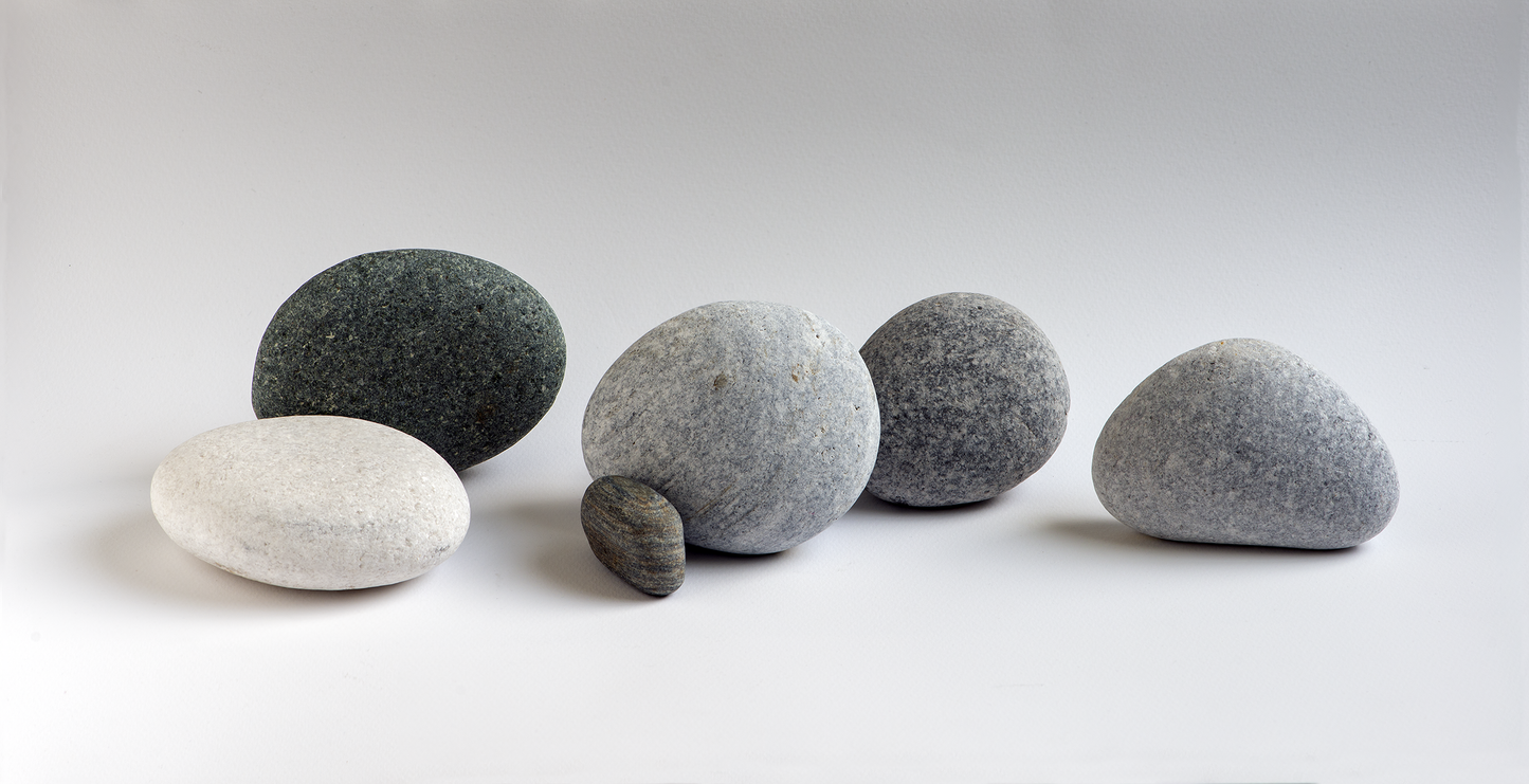 Seis rocas en panorámica