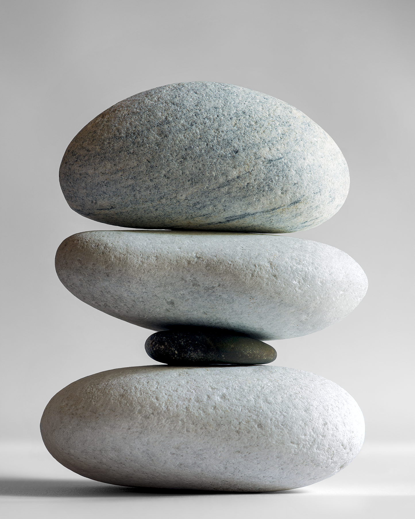 Cuatro rocas de Naxos, arreglo vertical