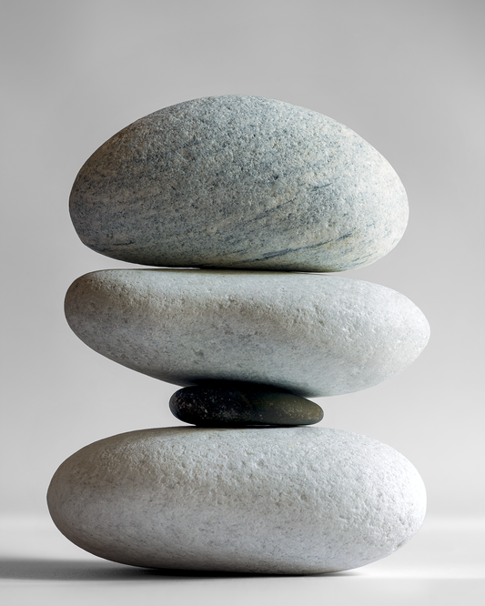 Cuatro rocas de Naxos, arreglo vertical